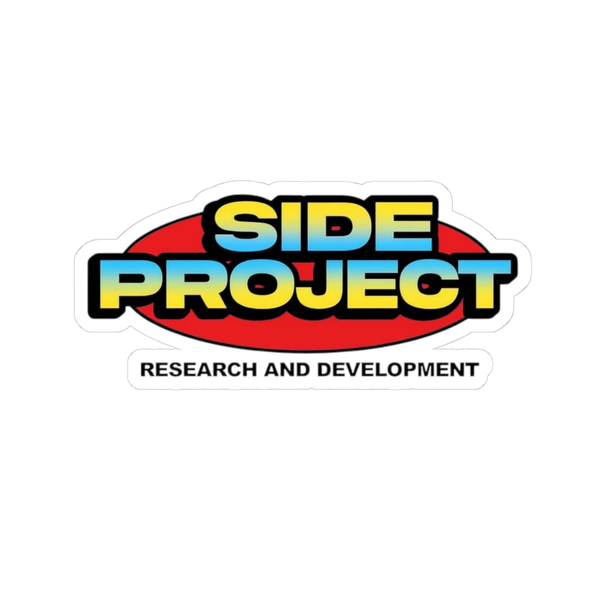 Side Project Kiss-Cut Sticker