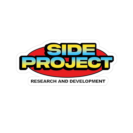 Side Project Kiss-Cut Sticker